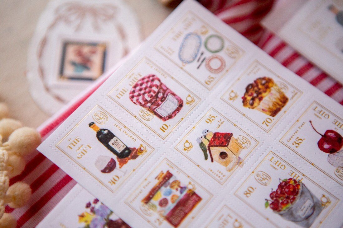 OURS Journal - The Gift Stamp - Sticker