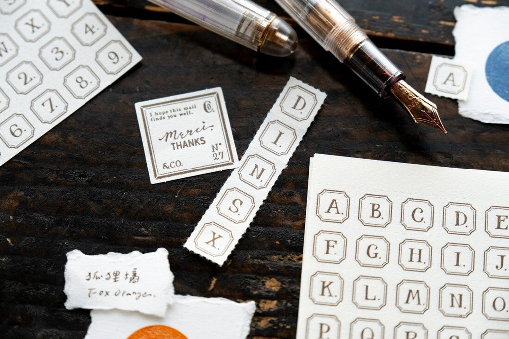 OURS Journal - Letters (Framed) Letterpress Book