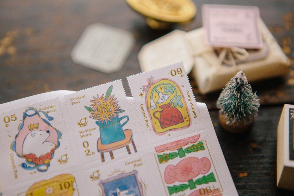 OURS Journal - Bedtime Story - Stamp Sticker