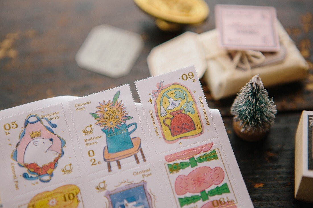 OURS Journal - Bedtime Story - Stamp Sticker