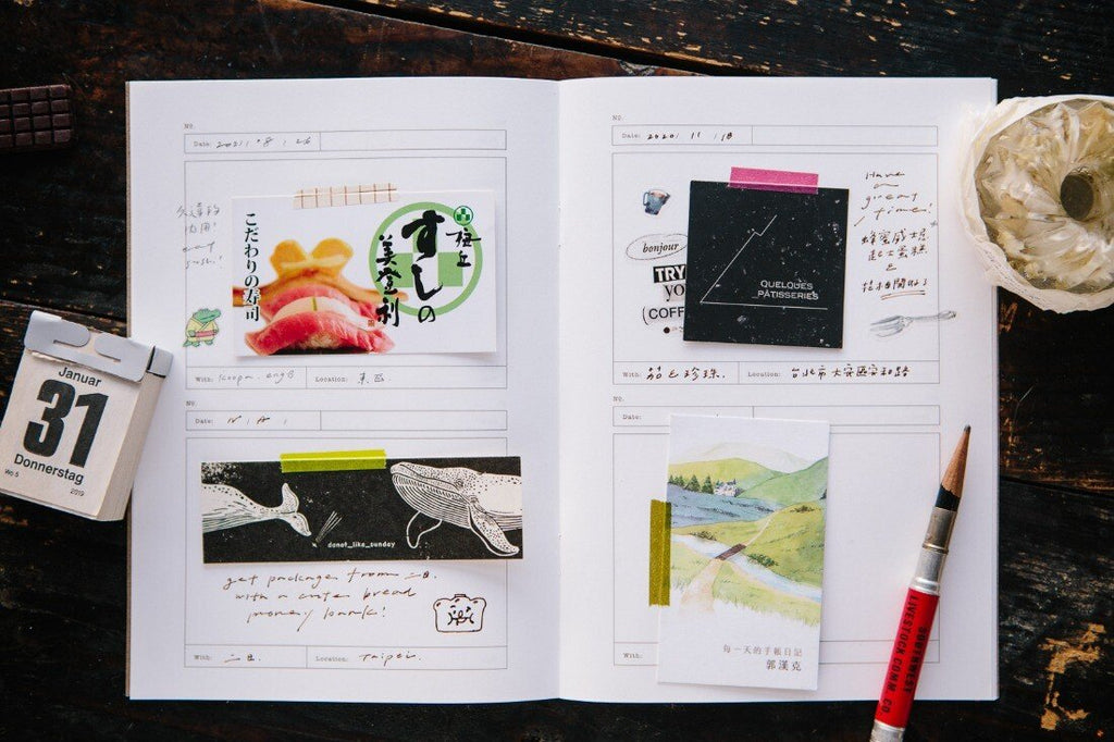 OURS Journal - Card Folder - Notebook A5