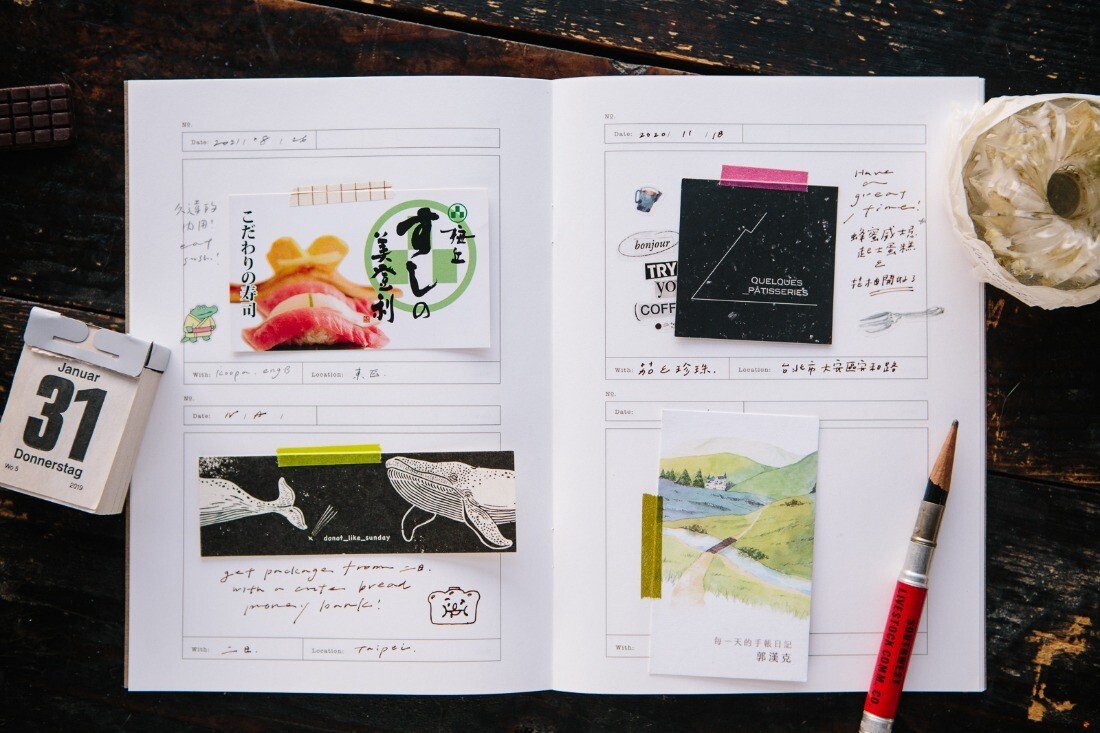 OURS Journal - Card Folder - Notebook A5