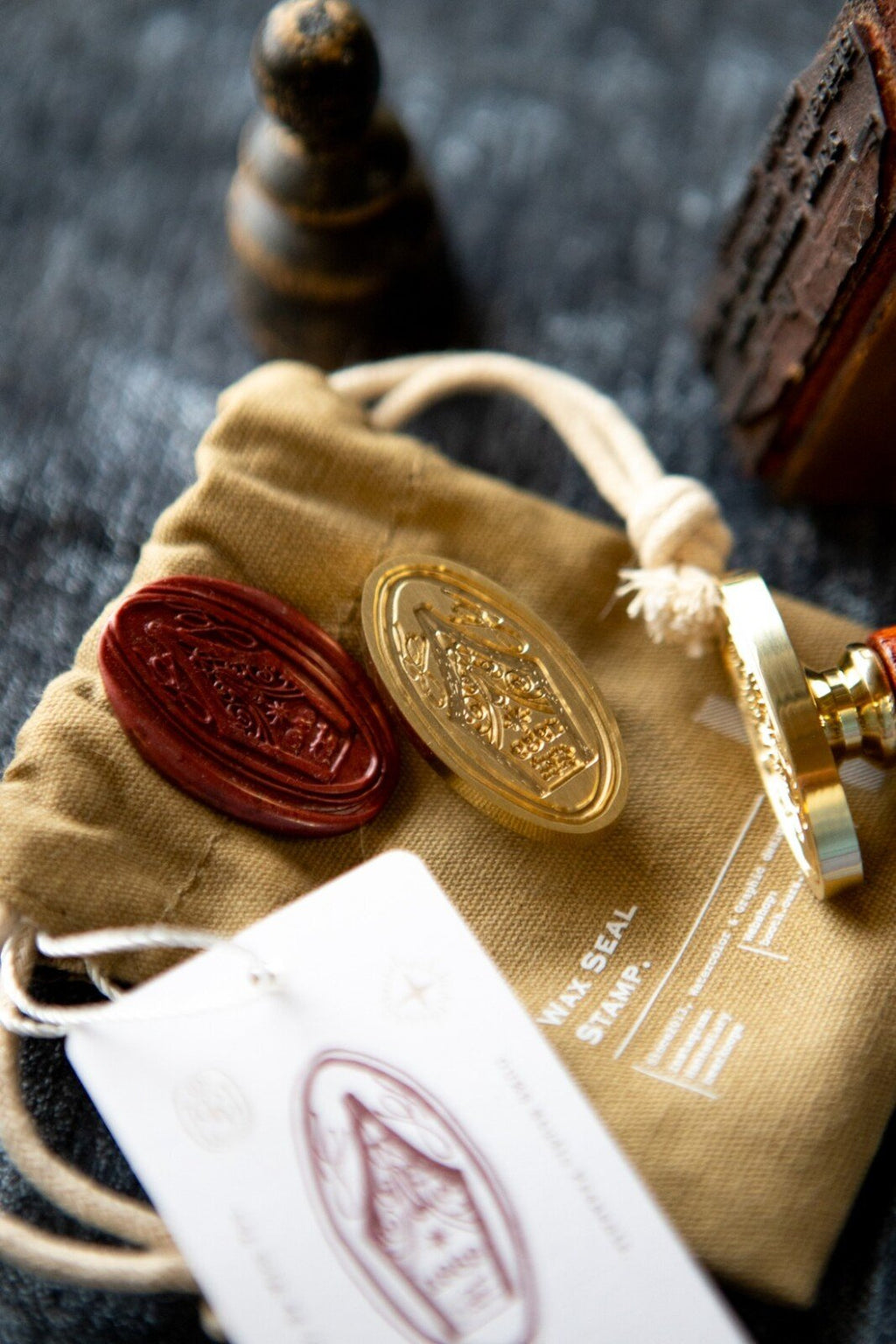 OURS Journal - Nib Sealing - Wax Stamp