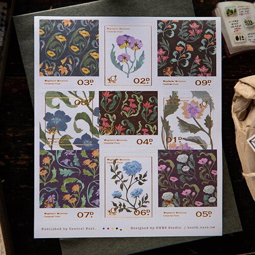 OURS Journal - Journal of the Wayfarer - Stamp Sticker