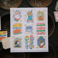 OURS Journal - Bedtime Story - Stamp Sticker