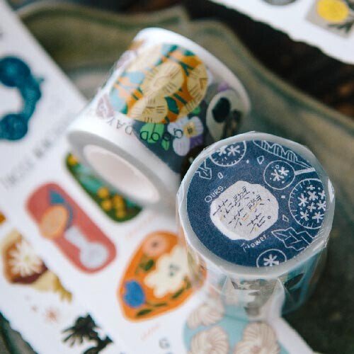 OURS Journal - All the Flowers - PET Tape