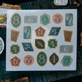OURS Journal - Vintage Number Sticker