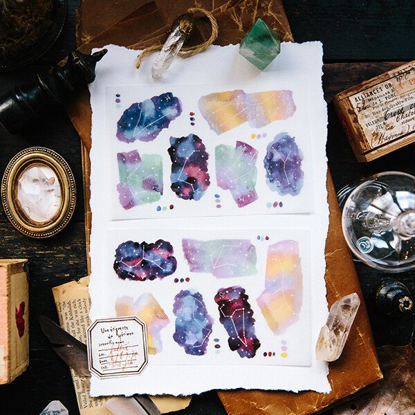 OURS Journal - Zodiacs- Transfer Sticker