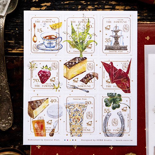 OURS Journal - The Fortune - Stamp Sticker