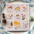 OURS Journal - Mushroom Recipe - Stamp Sticker