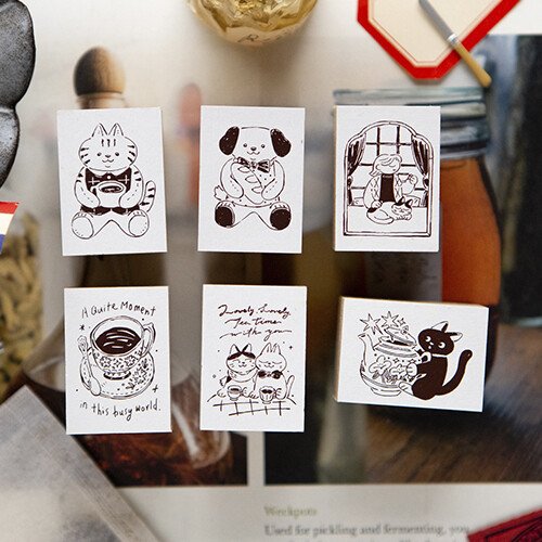 OURS Journal - Honey and Milk Tea - Label Sticker Roll