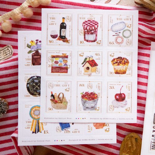 OURS Journal - The Gift Stamp - Sticker